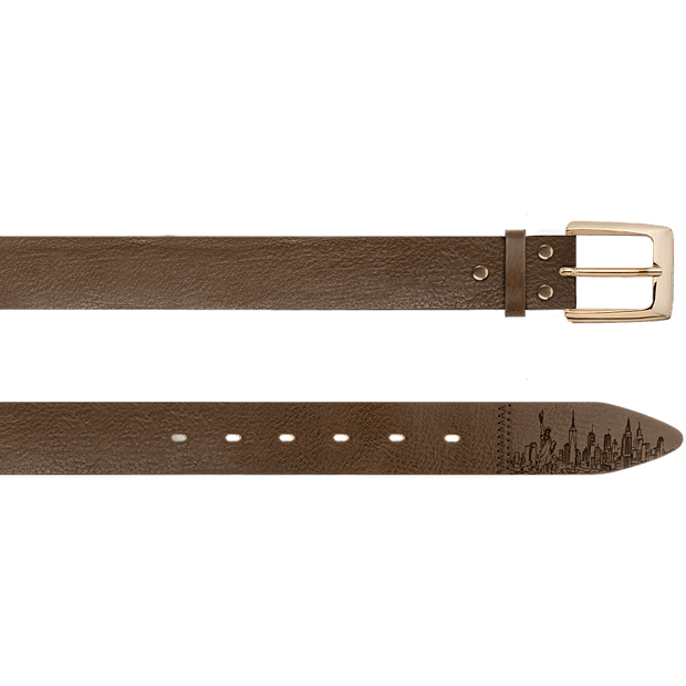 The New York City Men Brown Belt