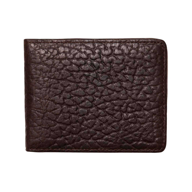 Bison Bi-Fold Brown Wallet