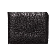 Bison Bi-Fold Black Wallet