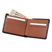 Bison Bi-Fold Brown Wallet