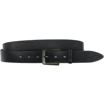 Suede Touch Men Black Belt