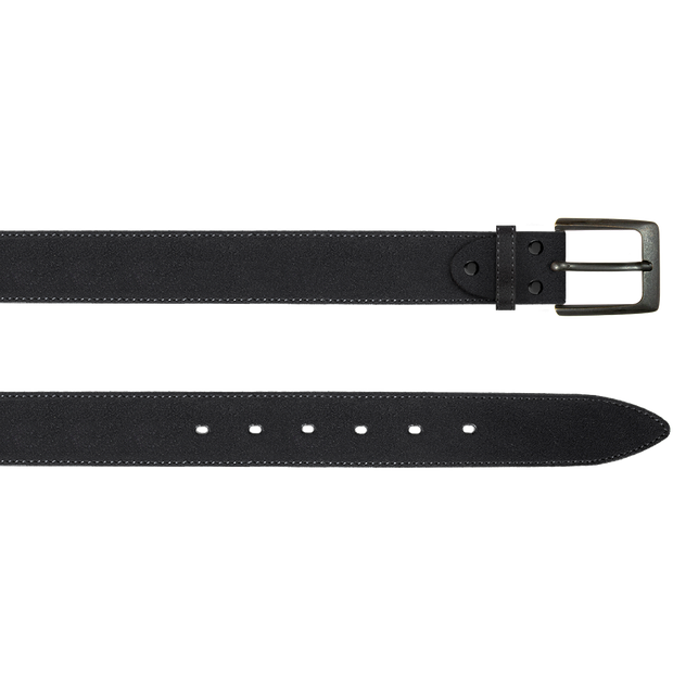 Suede Touch Men Black Belt