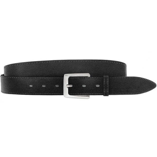 Suede Touch Men Black Belt