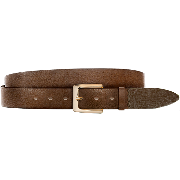 Bicoastal Men Brown Belt