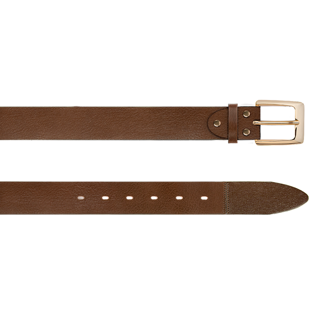 Bicoastal Men Brown Belt