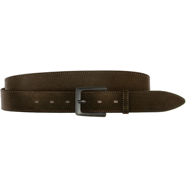 Suede Touch Men Brown Belt