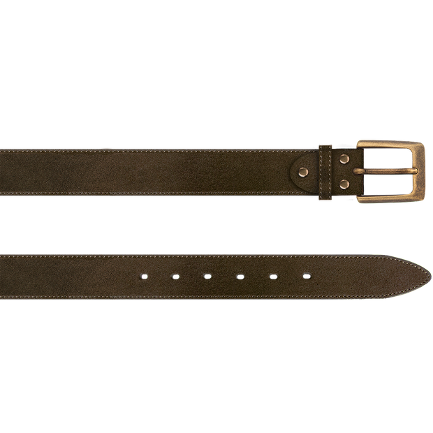 Suede Touch Men Brown Belt