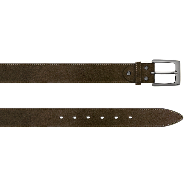 Suede Touch Men Brown Belt