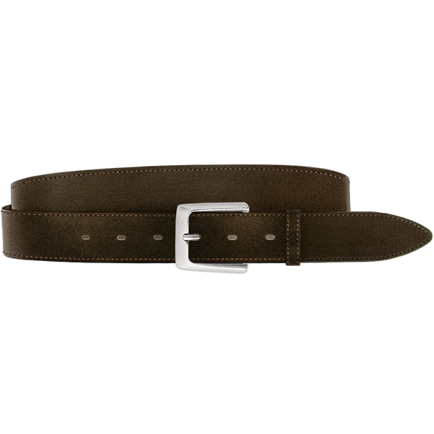 Suede Touch Men Brown Belt