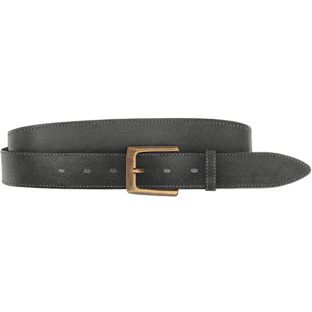 Suede Touch Men Gray Belt