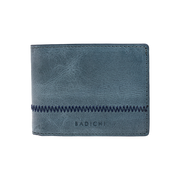 Slim Billfold Blue Wallet