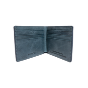 Slim Billfold Blue Wallet