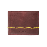 Slim Billfold Burgundy Wallet