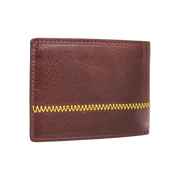 Slim Billfold Burgundy Wallet