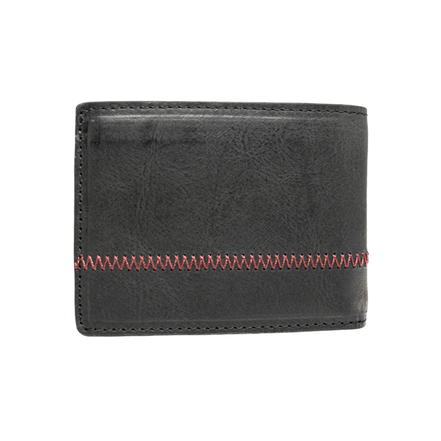 Slim Billfold Black Wallet