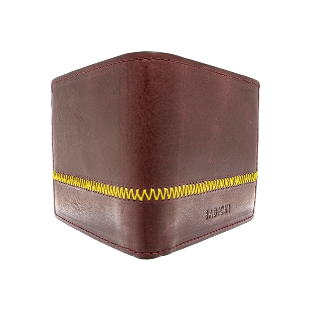 Slim Billfold Burgundy Wallet