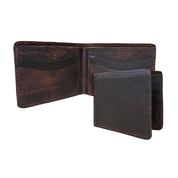 Langston Bi-Fold Mocha Wallet