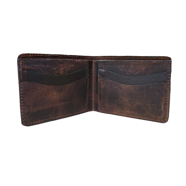 Langston Bi-Fold Mocha Wallet