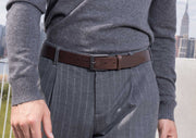 Bicoastal Men Brown Belt