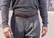 Double Agent Men Brown Belt