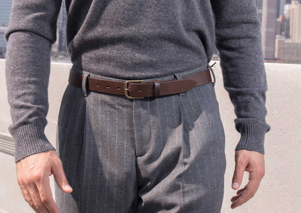 Double Agent Men Brown Belt