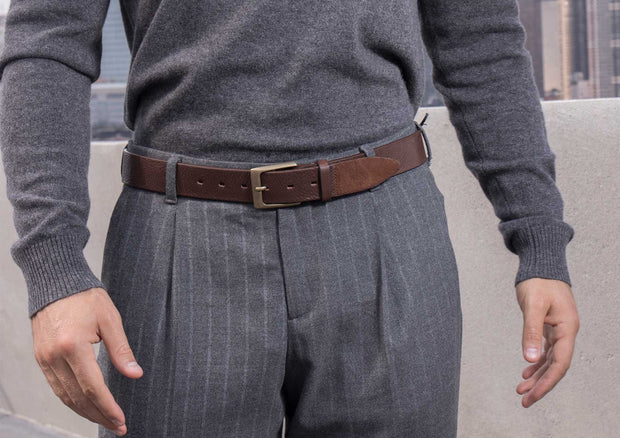 East Meets West Men Brown Belt