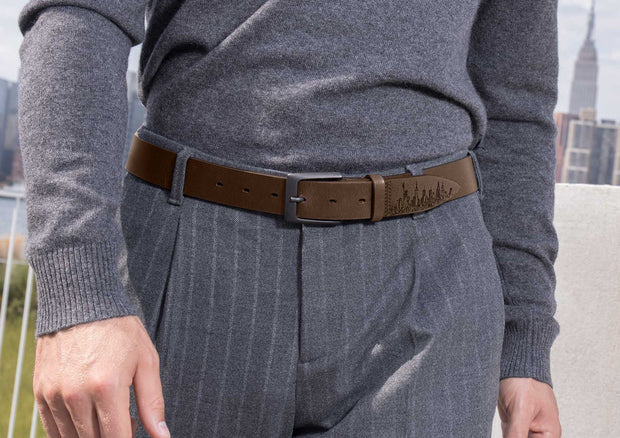 The New York City Men Brown Belt