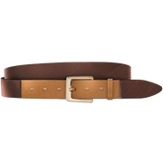 Luxurious Laser Men Cognac Belt