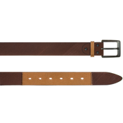 Luxurious Laser Men Cognac Belt